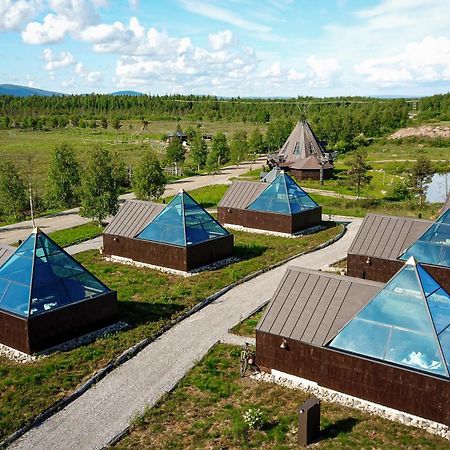 Aurora Pyramid Glass Igloos Köngäs Exterior foto